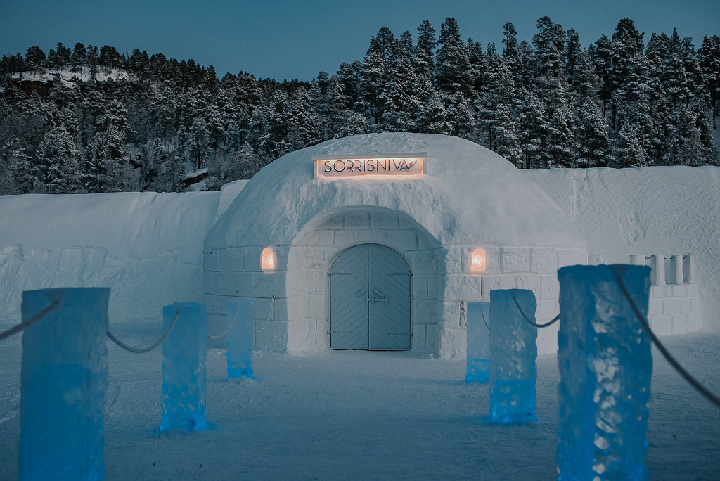 Sorrisniva Igloo Hotel hotel in Northern Norway